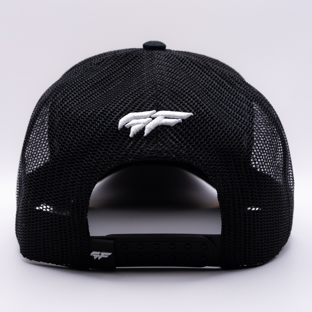 GF Worldwide | Blackout Five Panel Trucker Hat