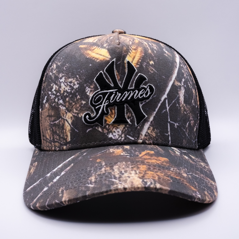 Firmes Retro Camo | Snapback Woodland Five Panel